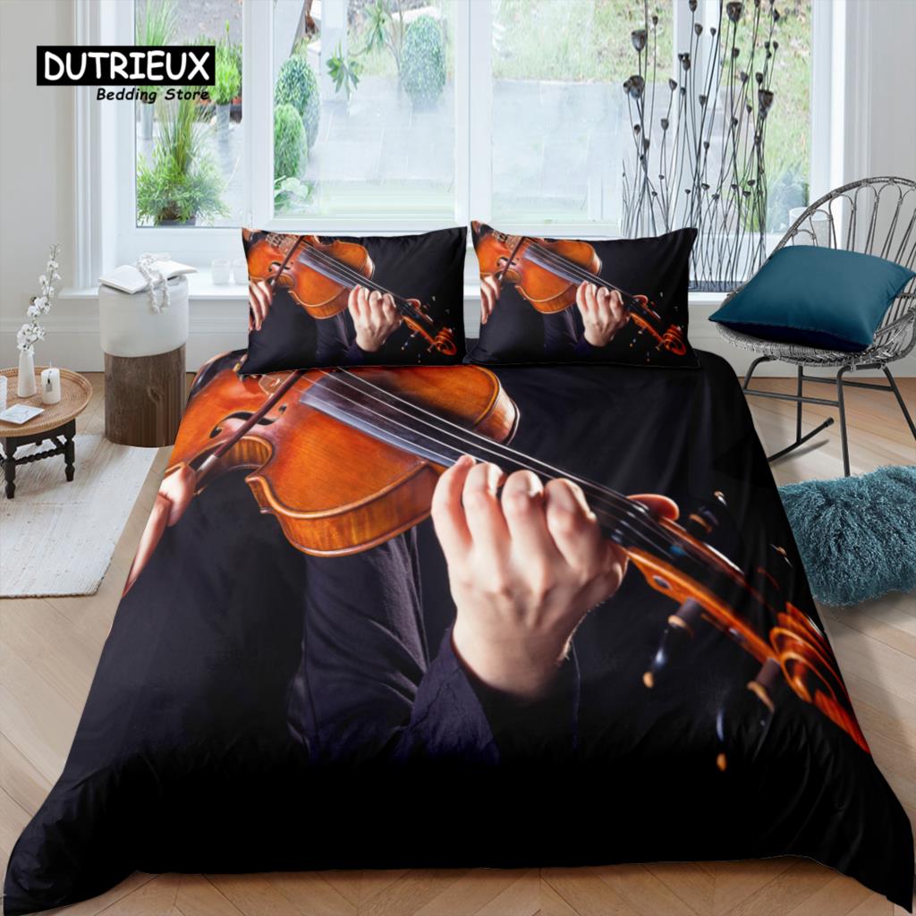 Home Living Luxury 3D Vintage Cello Bedding Set Music Duvet Cover Pillowcase Queen And King Eu/Us/Au/Uk Size Comforter Bedding EU Single(135*200cm)3pcs
Home Living Luxury 3D Vintage Cello Bedding Set Music Duvet Cover Pillowcase Queen And King Eu/Us/Au/Uk Size Comforter Bedding EU Single(135*200cm)3pcs