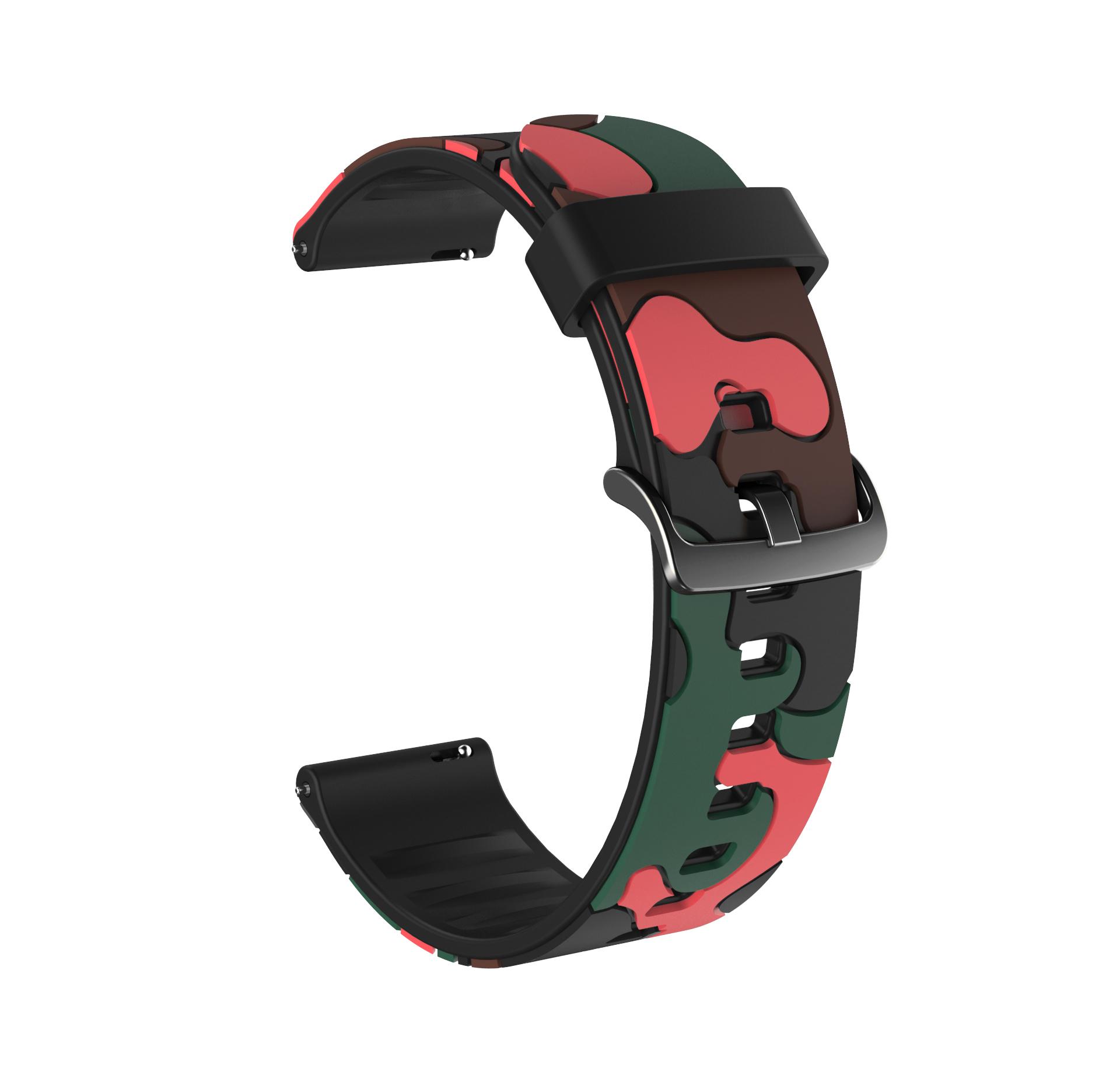 20MM Stylish Camouflage Pattern Flexible Silicone Watch Strap for Samsung Galaxy Watch4 Classic 46mm 42mm/Watch4 44mm 40mm/Polar Ignite Blue
20MM Stylish Camouflage Pattern Flexible Silicone Watch Strap for Samsung Galaxy Watch4 Classic 46mm 42mm/Watch4 44mm 40mm/Polar Ignite Blue