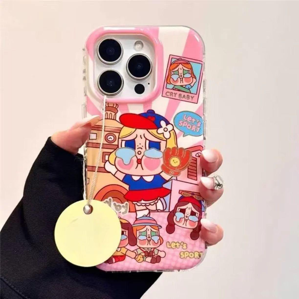 Baseball cap crying baby suitable for iPhone17promax mobile phone case Huawei p80/mate60/nova protective case Huawei pura80ultra
Baseball cap crying baby suitable for iPhone17promax mobile phone case Huawei p80/mate60/nova protective case Huawei pura80ultra