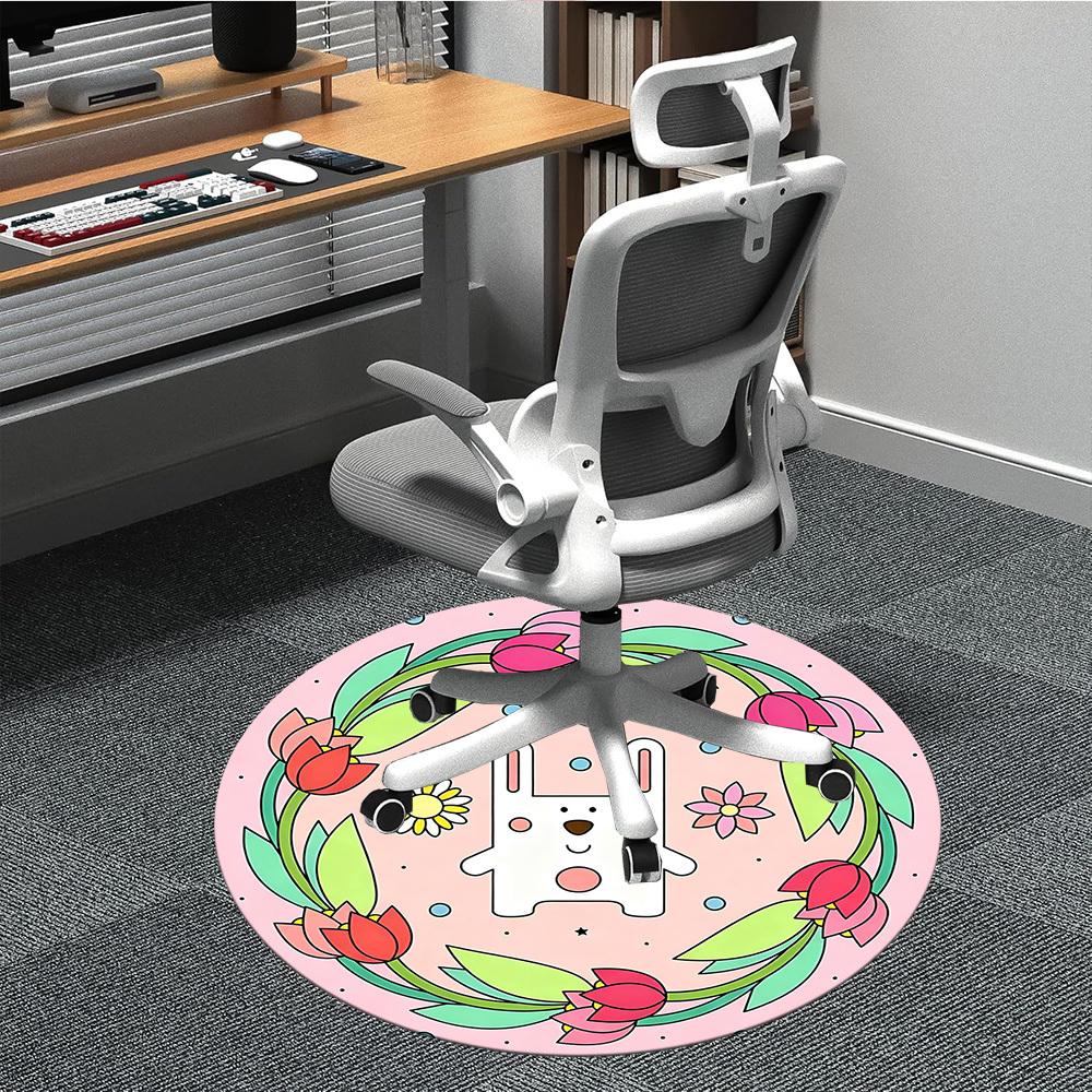 1PC Easter Bunny Office Round Area Rug, Indoor Mat Suitable ForOffice, Under Office Chairs Bedroom Living Room Home Decor, Room Deco, D111 80cm by 80cm
1PC Easter Bunny Office Round Area Rug, Indoor Mat Suitable ForOffice, Under Office Chairs Bedroom Living Room Home Decor, Room Deco, D111 80cm by 80cm