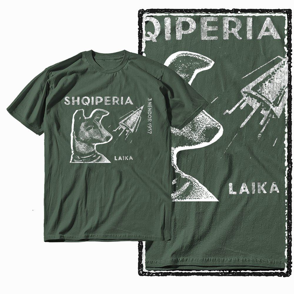 G60 Army Green Cotton Men s Big Size Dog Laika GraphicT-shirt | Streetwear Cool Vintage O-neck men s Tee Tshirt S
G60 Army Green Cotton Men s Big Size Dog Laika GraphicT-shirt | Streetwear Cool Vintage O-neck men s Tee Tshirt S