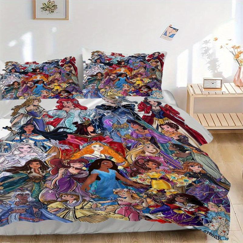 3pcs Princesses Design Printed Bedding Set, Soft and Comfortable Quilt Cover for Bedroom B034 135x200cm
3pcs Princesses Design Printed Bedding Set, Soft and Comfortable Quilt Cover for Bedroom B034 135x200cm
