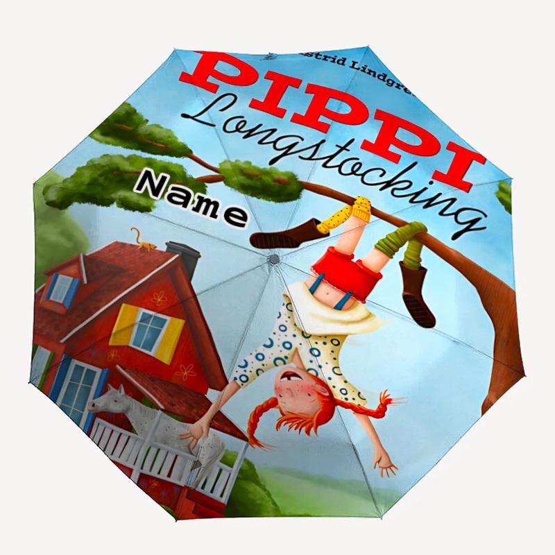1PC Pippi Longstocking, Adventure Custom Name Automatic Open/Close, 8-Rib Durable Frame Compact Travel Umbrella for Men & Women D1222080
1PC Pippi Longstocking, Adventure Custom Name Automatic Open/Close, 8-Rib Durable Frame Compact Travel Umbrella for Men & Women D1222080
