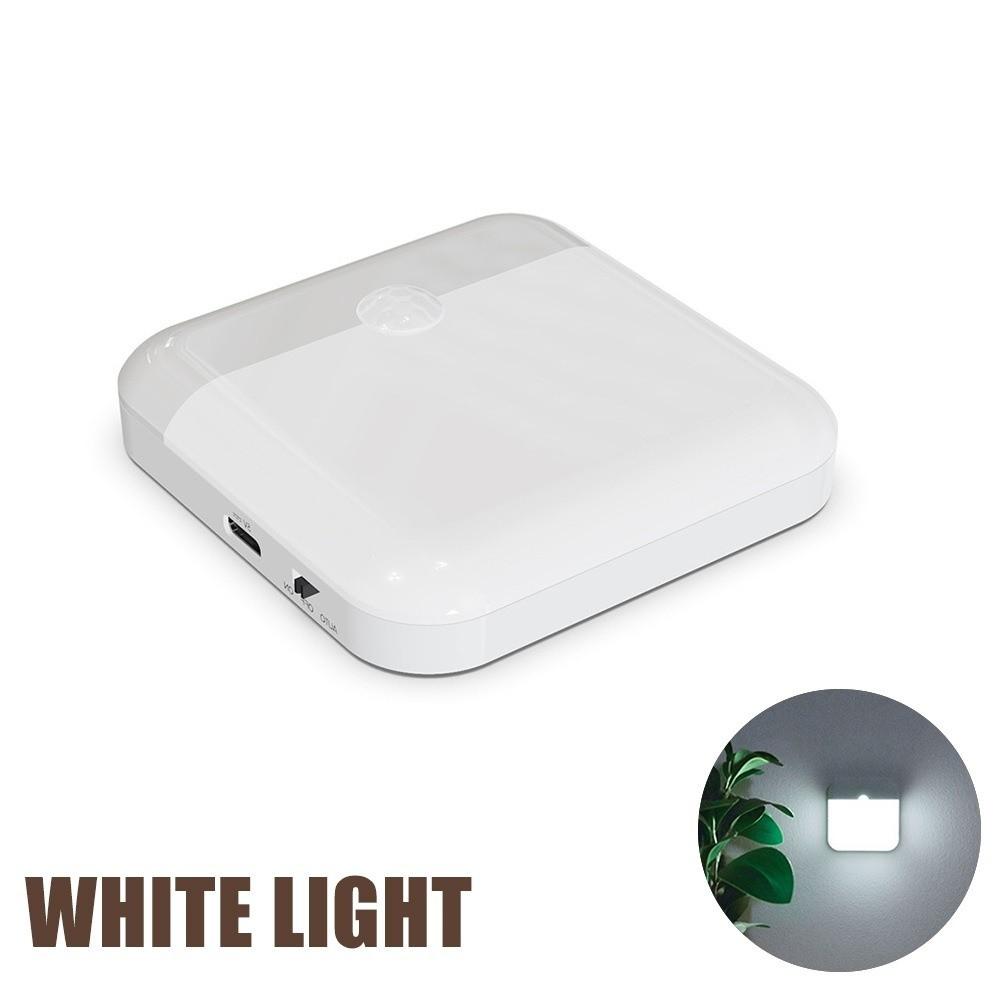Square LED Night Light Wireless Wall Lamp High Quality Motion Sensor Light For Bedroom White light
Square LED Night Light Wireless Wall Lamp High Quality Motion Sensor Light For Bedroom White light
