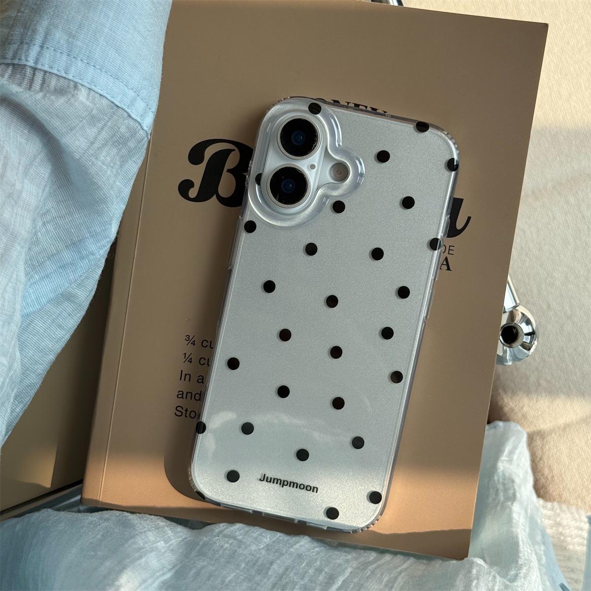 Luxury Silver Double Layer Polka Dot Anti-Fall Phone Case for iPhone 15/17/16 ProMax iPhone 16 Pro Max
Luxury Silver Double Layer Polka Dot Anti-Fall Phone Case for iPhone 15/17/16 ProMax iPhone 16 Pro Max