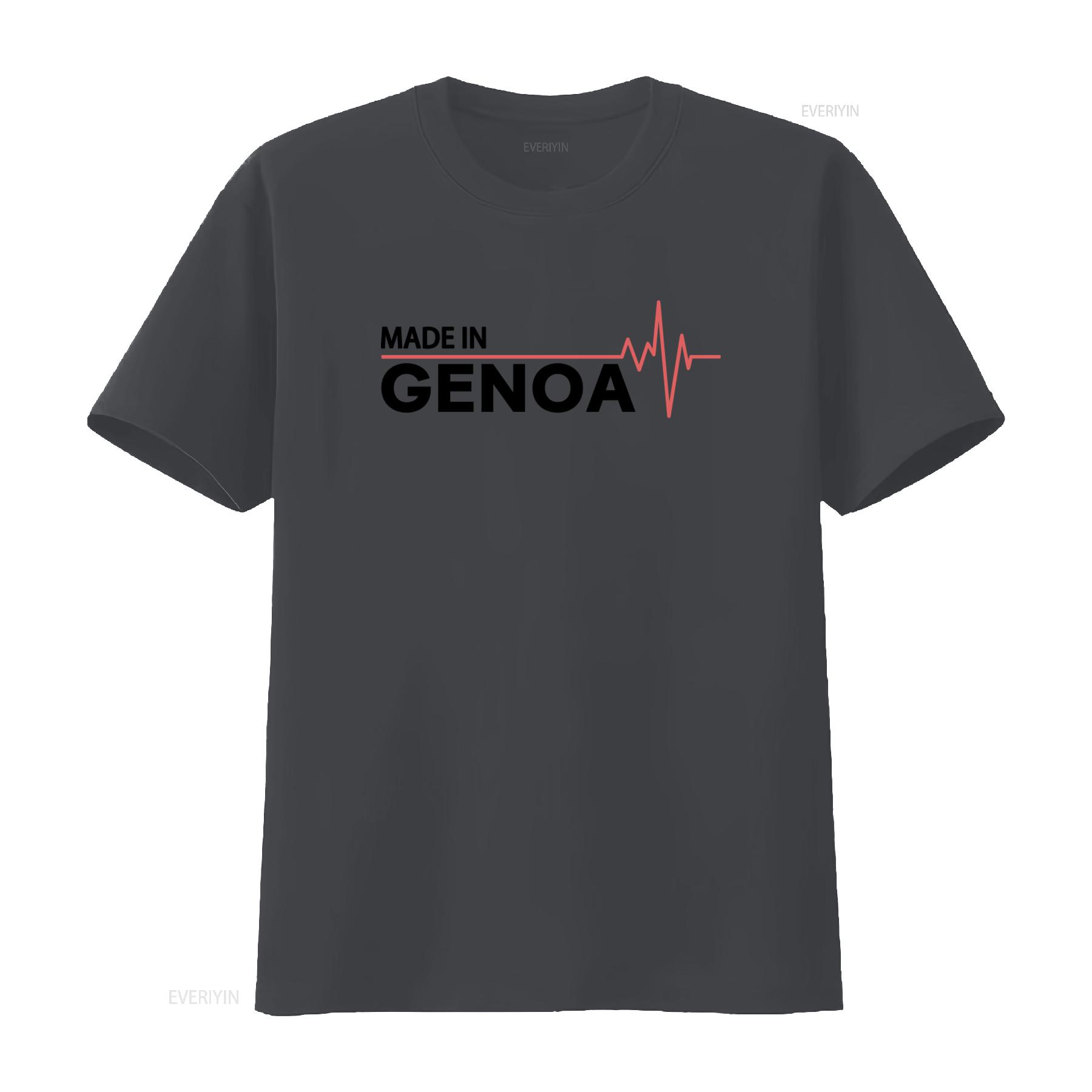 Made In Genoa Italy Italia Place Of Birth Heartbeat Classic T Shirt vintage Washed Comfortable fashion Slightly Stylish 4XL
Made In Genoa Italy Italia Place Of Birth Heartbeat Classic T Shirt vintage Washed Comfortable fashion Slightly Stylish 4XL