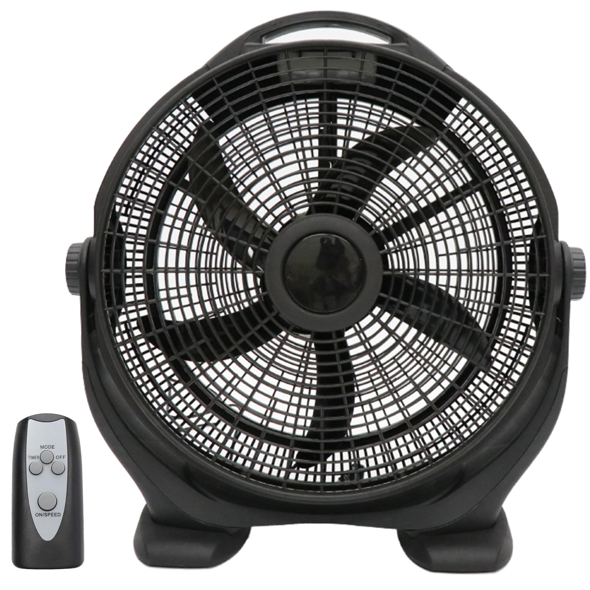 Large 50cm Freestanding Fan Circulator with Remote Control 90 Degree Angle Adjustment Function Black 3 Levels Stylish Air Volume Adjustment Fan Quiet чорний
Large 50cm Freestanding Fan Circulator with Remote Control 90 Degree Angle Adjustment Function Black 3 Levels Stylish Air Volume Adjustment Fan Quiet чорний