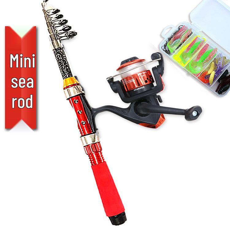 Мини Детский Портативный Набор Удочек - Ультракороткая Спиннинговая и Морская Удочка 1.7m
Мини Детский Портативный Набор Удочек - Ультракороткая Спиннинговая и Морская Удочка 1.7m