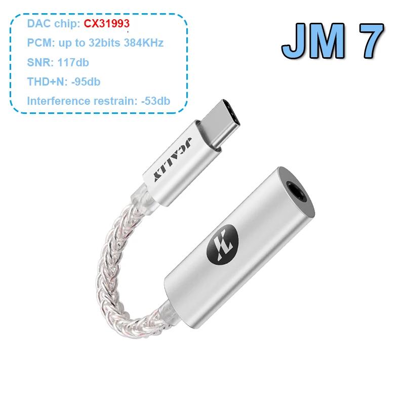 JCALLY JM7/JM7 MAX USB Type-C на 3.5мм Цифровий аудіокабель для Android Huawei Xiaomi Samsung Адаптер для навушників Лінія ЦАП підсилювач 32біт/384КГц JM7 білий
JCALLY JM7/JM7 MAX USB Type-C на 3.5мм Цифровий аудіокабель для Android Huawei Xiaomi Samsung Адаптер для навушників Лінія ЦАП підсилювач 32біт/384КГц JM7 білий
