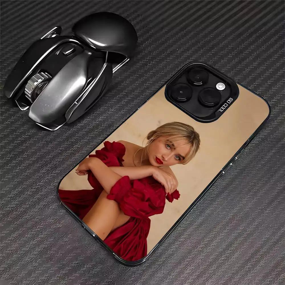 Singer S-Sabrina Carpenter Phone Case For iPhone 17 16 15 14 13 12 11 Pro Max XS Max 7 8 Plus Shockproof Silicone Matte Cover iPhone12
Singer S-Sabrina Carpenter Phone Case For iPhone 17 16 15 14 13 12 11 Pro Max XS Max 7 8 Plus Shockproof Silicone Matte Cover iPhone12