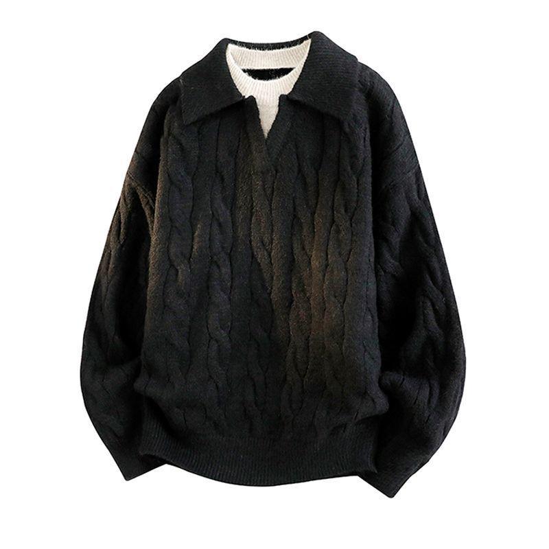 Men s Retro Cable Knit Cardigan: Autumn/Winter Loose Lapel Sweater, Trendy & Casual Style. 2XL чорний
Men s Retro Cable Knit Cardigan: Autumn/Winter Loose Lapel Sweater, Trendy & Casual Style. 2XL чорний