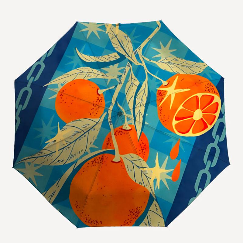 1pc Oranges, Branch Automatic Folding Umbrella - Compact 8-Rib Design,Festive Gift, Compact Umbrella, Stylish Accessory, Sturdy Ribs n006
1pc Oranges, Branch Automatic Folding Umbrella - Compact 8-Rib Design,Festive Gift, Compact Umbrella, Stylish Accessory, Sturdy Ribs n006