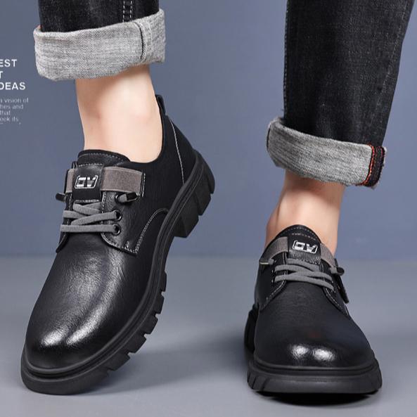 2024 Новые мужские туфли Ретро мужские деловые кожаные туфли с толстой подошвой Модная повседневная рабочая обувь 40 чёрный
2024 Новые мужские туфли Ретро мужские деловые кожаные туфли с толстой подошвой Модная повседневная рабочая обувь 40 чёрный