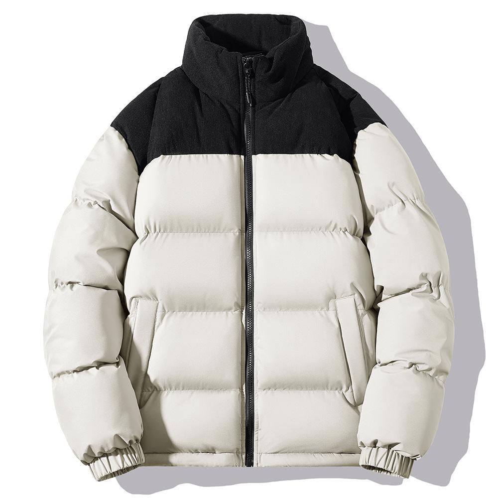 Winter Corduroy Cotton Jacket Large Size Windproof and Warm Thickened Cotton Jacket for Men Couples Versatile Collar Jacket S
Winter Corduroy Cotton Jacket Large Size Windproof and Warm Thickened Cotton Jacket for Men Couples Versatile Collar Jacket S