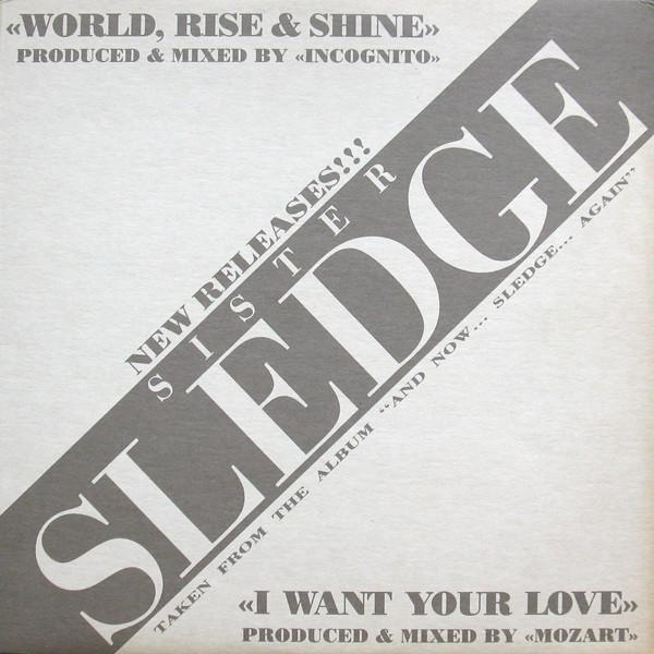 12inch Record SISTER SLEDGE - World, Rise & Shine / I Want Your L NMX1090 New Music Inter 1993 Italy Dance & Electronica Used
12inch Record SISTER SLEDGE - World, Rise & Shine / I Want Your L NMX1090 New Music Inter 1993 Italy Dance & Electronica Used