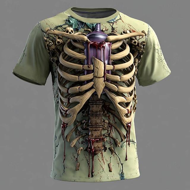 Men s Skeleton Zombie 3D Printed T-shirt Summer Outdoor Casual Horror Pattern Short Sleeve Kids Children s Top Y2k Men Clothing 6XL
Men s Skeleton Zombie 3D Printed T-shirt Summer Outdoor Casual Horror Pattern Short Sleeve Kids Children s Top Y2k Men Clothing 6XL
