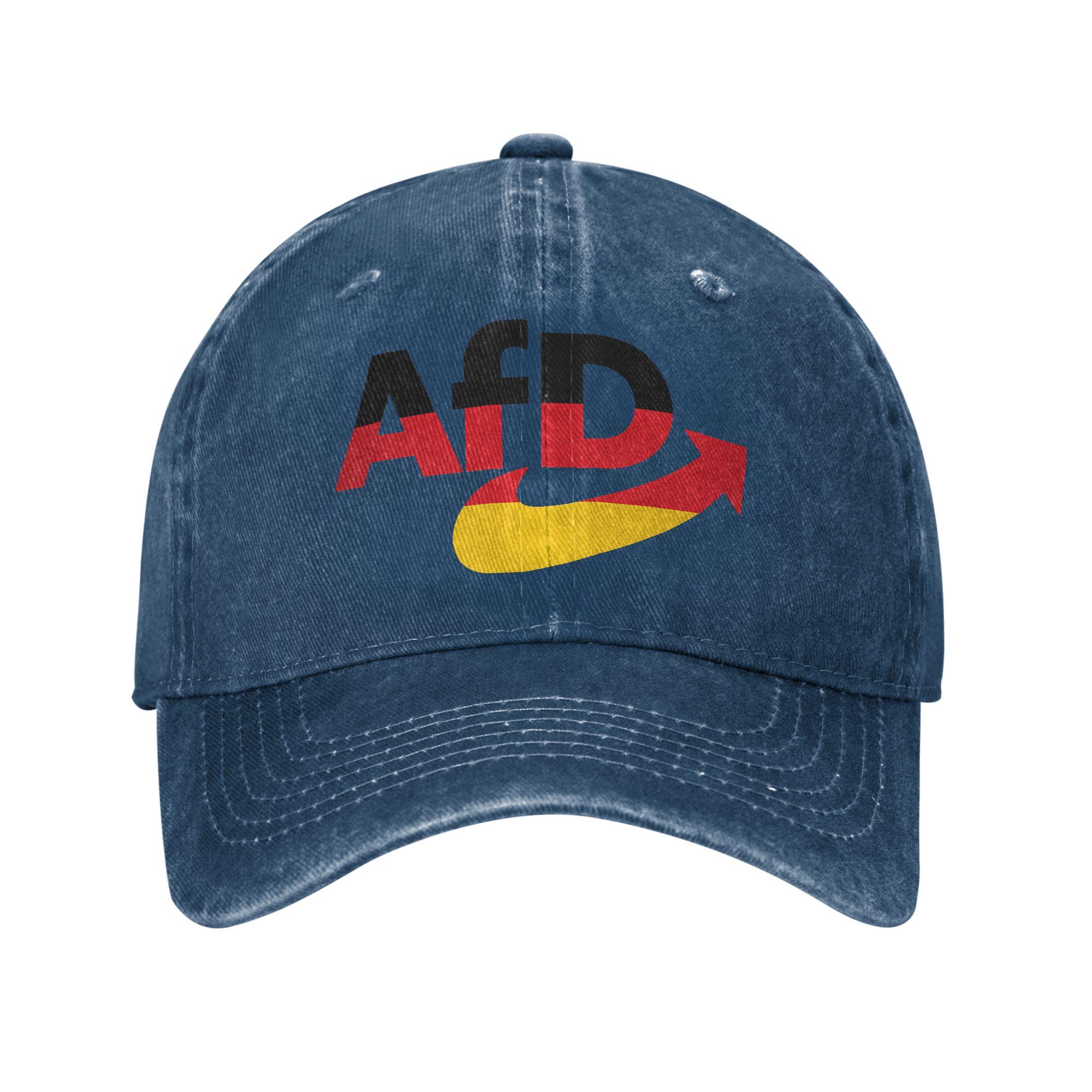 German AFD Alternative for Germany Baseball Cap Sun Outdoor Gym Breathable Washed Hats Female Male Street Style Baseball Caps One Size
German AFD Alternative for Germany Baseball Cap Sun Outdoor Gym Breathable Washed Hats Female Male Street Style Baseball Caps One Size
