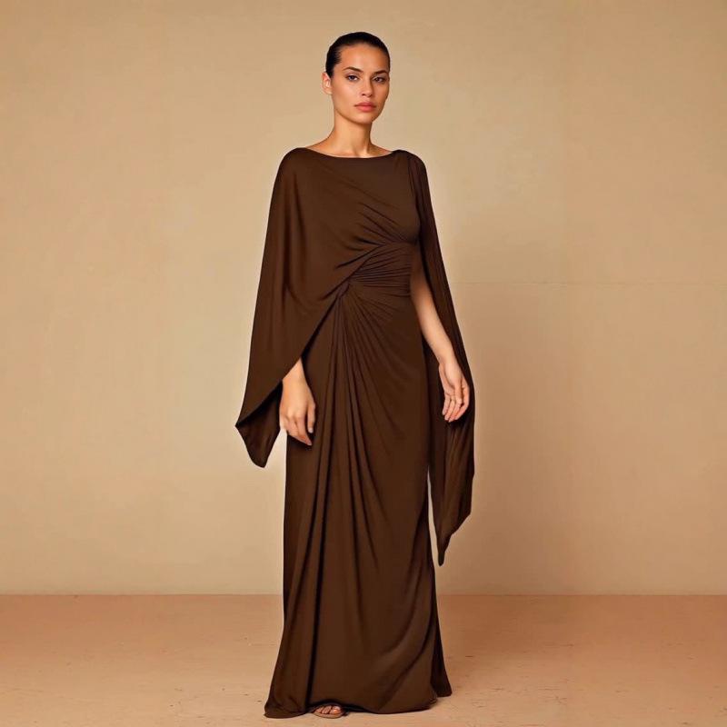 2025 Summer Satin One-Shoulder Slit Long Sleeve Slim-Fit Goddess Dress for Women XS
2025 Summer Satin One-Shoulder Slit Long Sleeve Slim-Fit Goddess Dress for Women XS