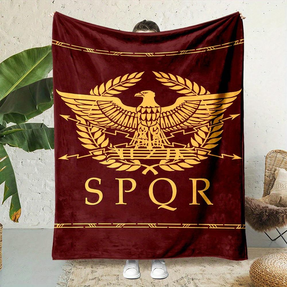 1 Themed Blanket with Eagle Emblem, Retro Feel, Perfect for Roman Style Parties or Festivals To Add Festive Atmosphere 100 x150CM коричневий
1 Themed Blanket with Eagle Emblem, Retro Feel, Perfect for Roman Style Parties or Festivals To Add Festive Atmosphere 100 x150CM коричневий
