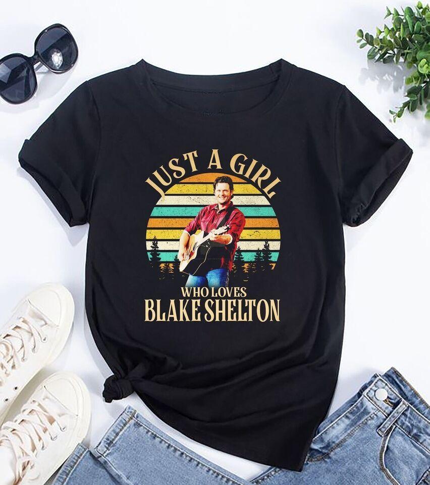 New Just A Girl Who Loves Blake Shelton 2024 T Shirt Unisex T-Shirt S
New Just A Girl Who Loves Blake Shelton 2024 T Shirt Unisex T-Shirt S