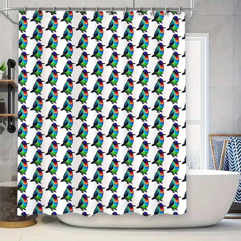 Colorful Bird Shower Curtain Tropical Rainforest Nature Pattern Bathroom Decor Waterproof Fabric Liner Modern Home Decor Artisti W60H190(CM)-1 Pcs
Colorful Bird Shower Curtain Tropical Rainforest Nature Pattern Bathroom Decor Waterproof Fabric Liner Modern Home Decor Artisti W60H190(CM)-1 Pcs