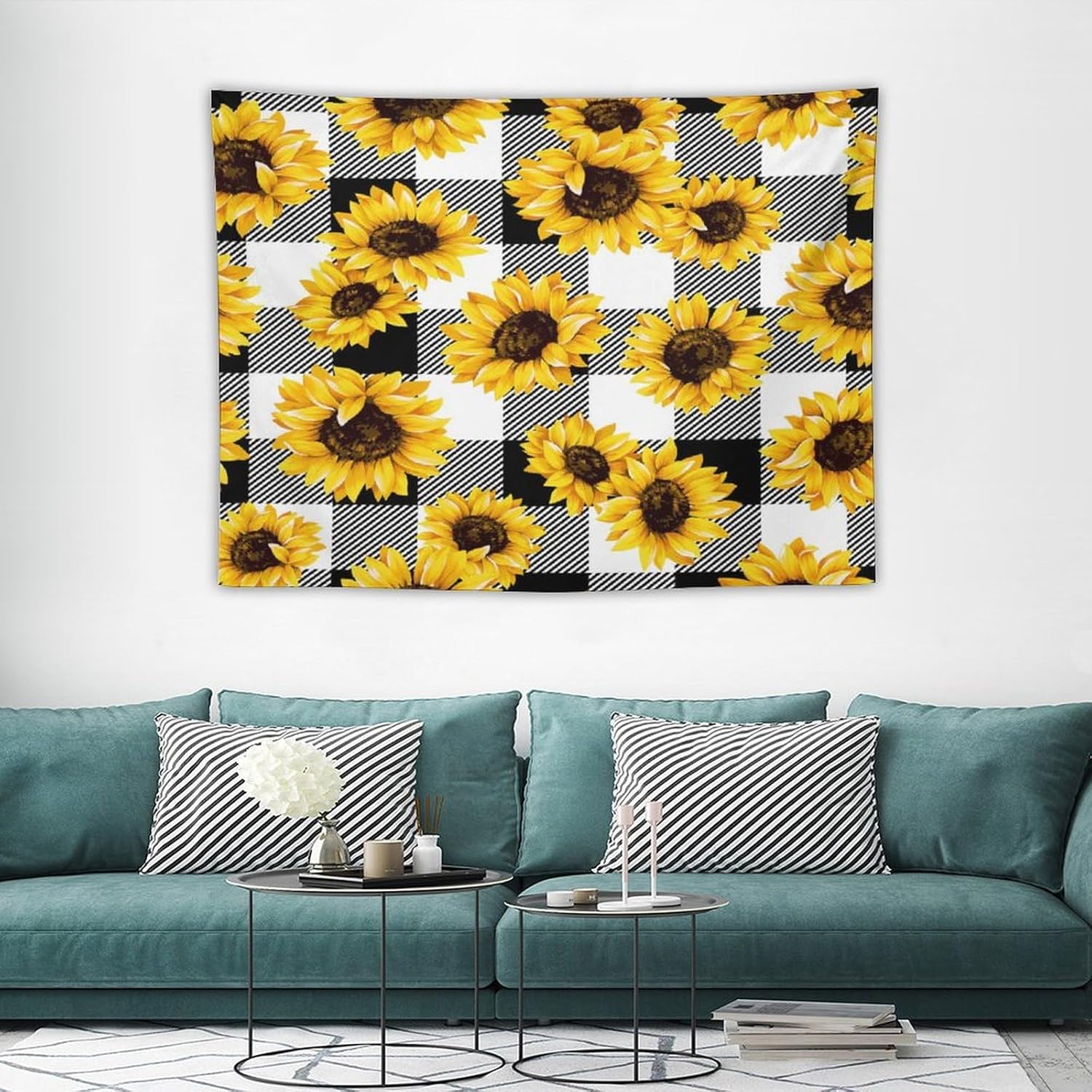 Sunflower Tapestry Sunflowers on Rustic Old Barn Wood Print Wall Hangingfor Kitchen Farmhouse Living Room Bedroom Dorm Decor 74x94cm(29x37in)
Sunflower Tapestry Sunflowers on Rustic Old Barn Wood Print Wall Hangingfor Kitchen Farmhouse Living Room Bedroom Dorm Decor 74x94cm(29x37in)