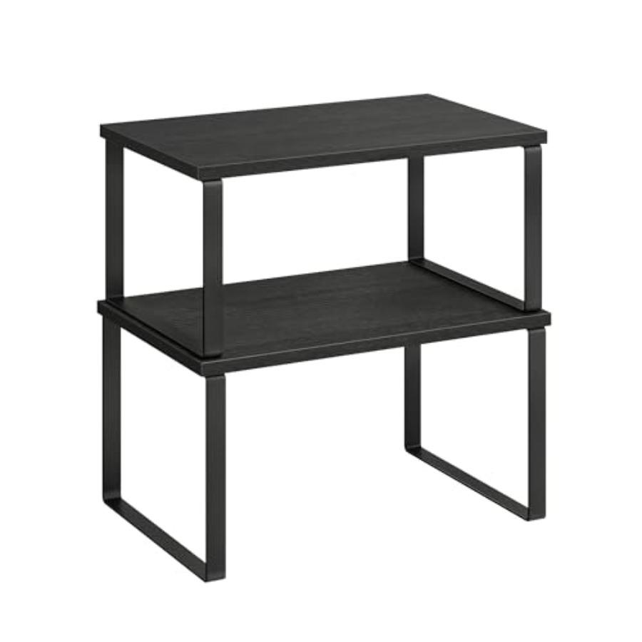 Cabinet Organizer Shelf Set of 2 Kitchen Counter Shelves Kitchen Storage Spice Rack Stackable Expandable Metal and Engineered W United States
Cabinet Organizer Shelf Set of 2 Kitchen Counter Shelves Kitchen Storage Spice Rack Stackable Expandable Metal and Engineered W United States
