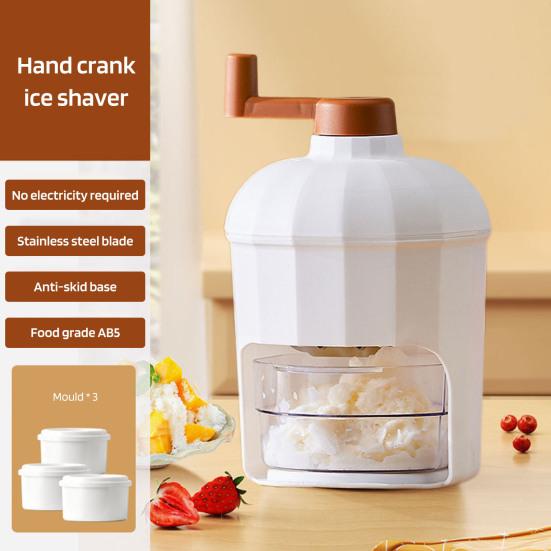 Ручная машина для производства льда Yousheng Snow Cone Machine, пищевая, без BPA, портативная, небольшого размера, с ручным устройством для производства льда с набором форм 1pc
Ручная машина для производства льда Yousheng Snow Cone Machine, пищевая, без BPA, портативная, небольшого размера, с ручным устройством для производства льда с набором форм 1pc