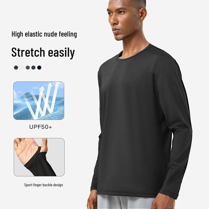 Men s High-Elastic Long Sleeve Running T-shirt with Thumb Holes - Autumn/Winter M (Height 165-170cm) чорний
Men s High-Elastic Long Sleeve Running T-shirt with Thumb Holes - Autumn/Winter M (Height 165-170cm) чорний