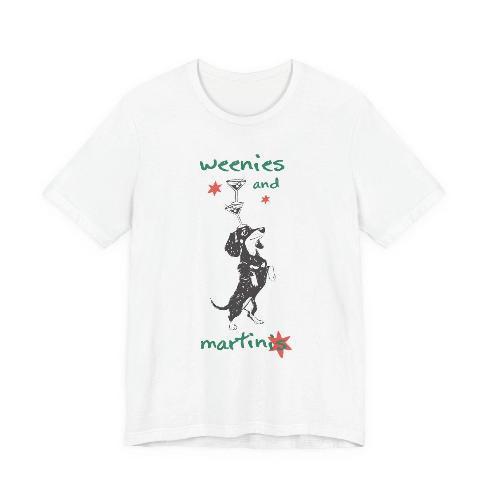 Weenies and Martinis T-Shirt | Dachshund Martini Dog Design Unisex T-Shirt XL
Weenies and Martinis T-Shirt | Dachshund Martini Dog Design Unisex T-Shirt XL