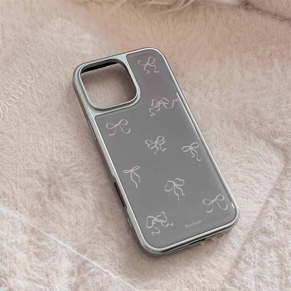 Korean ins cute bow Phone Case for iPhone 17 16e 16 15 14 13 12 11 Air Pro Max X XR XSMAX 8 7 Plus Luxury Clear Soft Back Cover iPhone 11
Korean ins cute bow Phone Case for iPhone 17 16e 16 15 14 13 12 11 Air Pro Max X XR XSMAX 8 7 Plus Luxury Clear Soft Back Cover iPhone 11