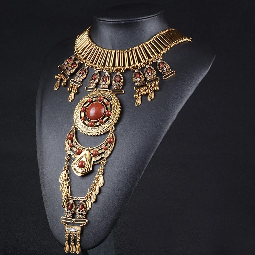 Exaggerated Pendant Necklace for Women Vintage Baroque Sexy Choker Collar Statement Jewelry Accessory золотий
Exaggerated Pendant Necklace for Women Vintage Baroque Sexy Choker Collar Statement Jewelry Accessory золотий