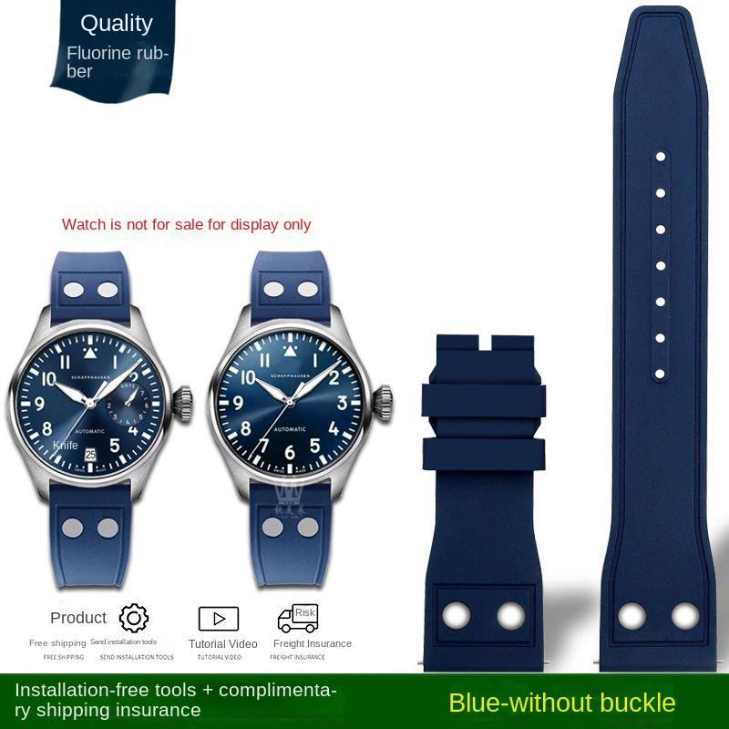 20 мм 21 мм 22 мм высококачественный ремешок из каучука FKM для часов IWC Big Pilots Little Prince Mark 18 20 TOP GUN с заклепками 20mm width
20 мм 21 мм 22 мм высококачественный ремешок из каучука FKM для часов IWC Big Pilots Little Prince Mark 18 20 TOP GUN с заклепками 20mm width