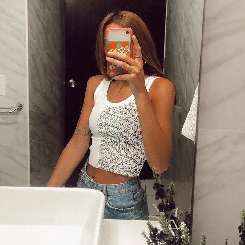 Осінній Модний Жіночий Кроп-Топ з Портретним Принтом, Жилет, Вуличний Одяг M білий
Осінній Модний Жіночий Кроп-Топ з Портретним Принтом, Жилет, Вуличний Одяг M білий