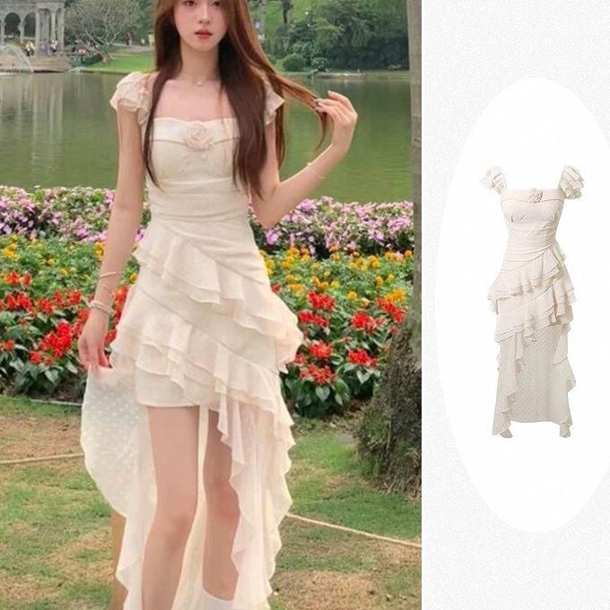 Summer French Irregular Fairy Short Dress - Elegant, Slimming & Flattering Design for Women XXS абрикосовый
Summer French Irregular Fairy Short Dress - Elegant, Slimming & Flattering Design for Women XXS абрикосовый