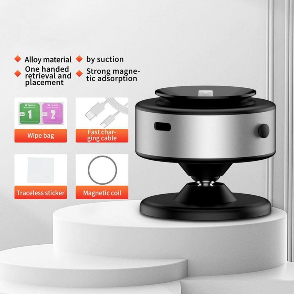 X11 Car Phone Mount Magnetic Holder Electric Vacuum Suction 360 Degree Rotation Phone Stand Silver
X11 Car Phone Mount Magnetic Holder Electric Vacuum Suction 360 Degree Rotation Phone Stand Silver
