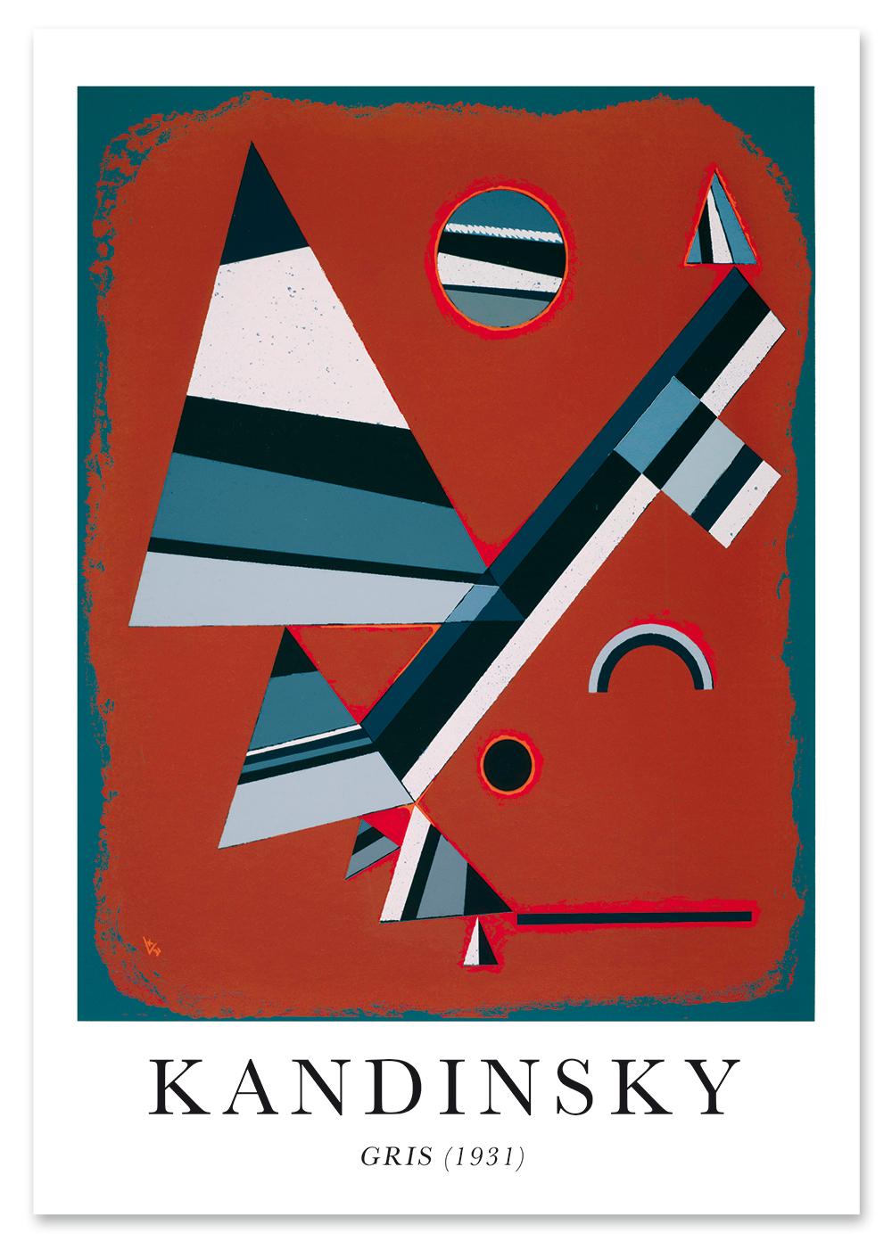 Plakat Kandinsky abstrakcja gris 30x40 cm
Plakat Kandinsky abstrakcja gris 30x40 cm
