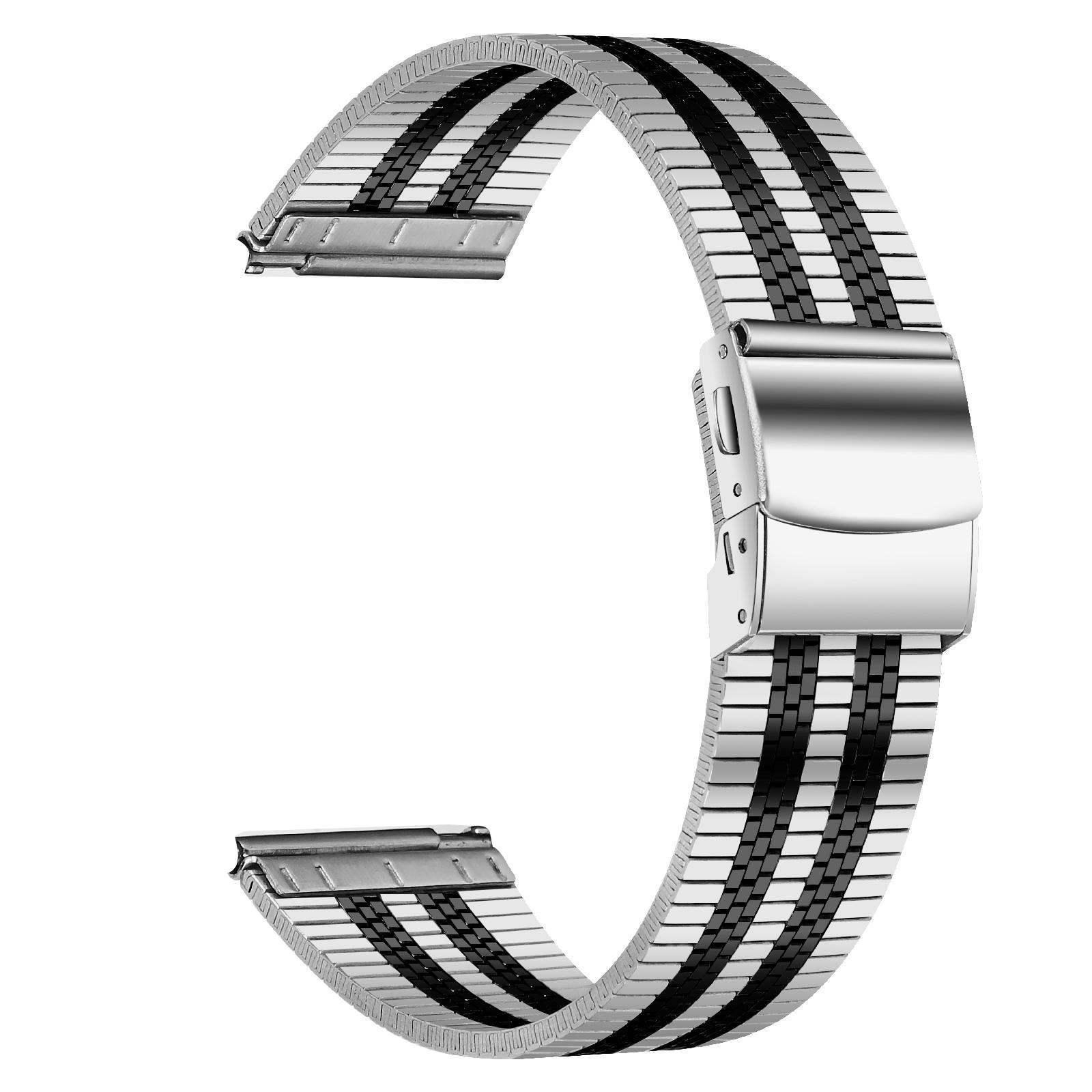 Для Garmin Vivomove 3/GarminMove 3 Ремінець для годинника з нержавіючої сталі 20 мм Замінний браслет Silver Black
Для Garmin Vivomove 3/GarminMove 3 Ремінець для годинника з нержавіючої сталі 20 мм Замінний браслет Silver Black