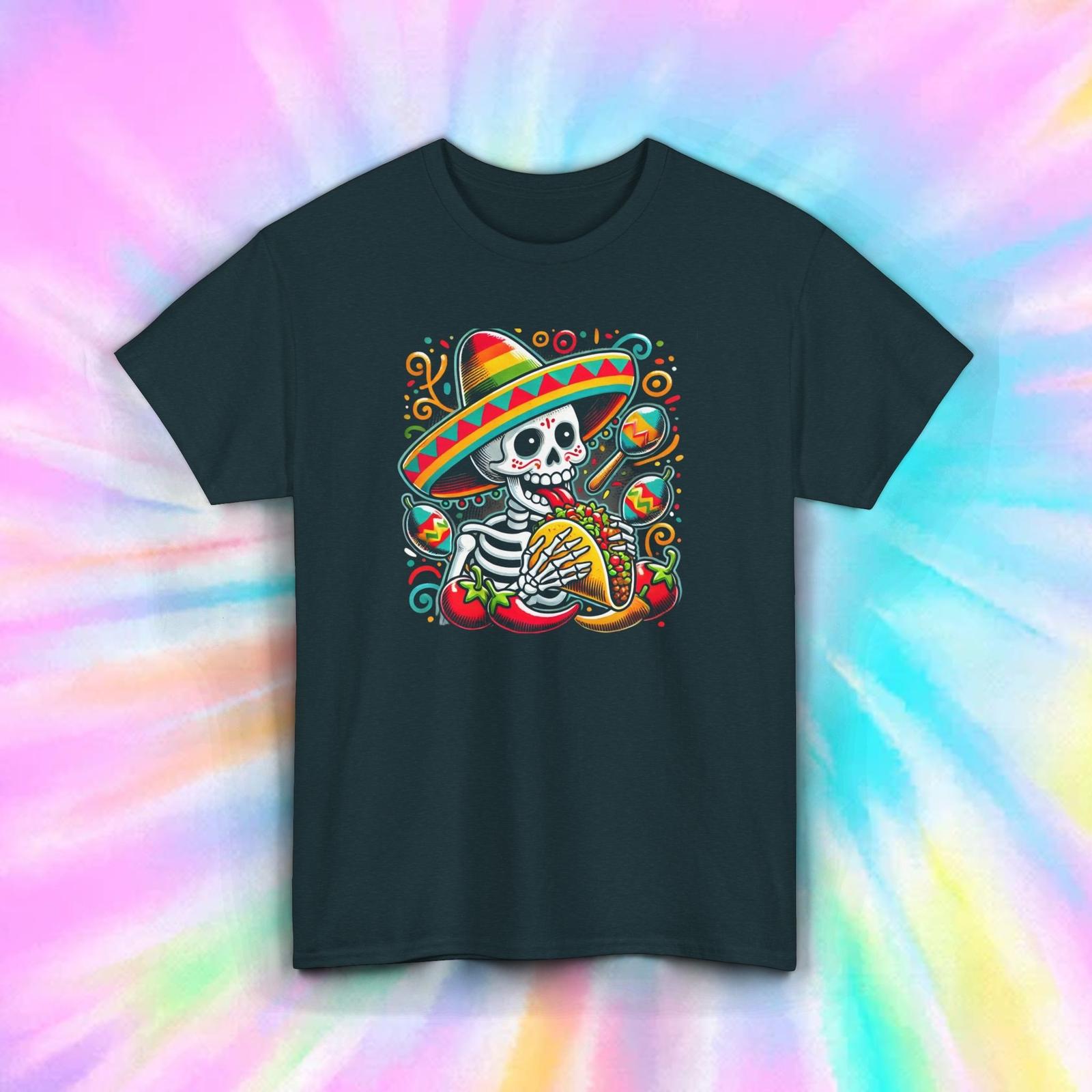 Taco Skeleton Shirt Funny Cinco De Mayo Day Of The Dead Fiesta Tee S-5XL 5XL різнокольоровий
Taco Skeleton Shirt Funny Cinco De Mayo Day Of The Dead Fiesta Tee S-5XL 5XL різнокольоровий