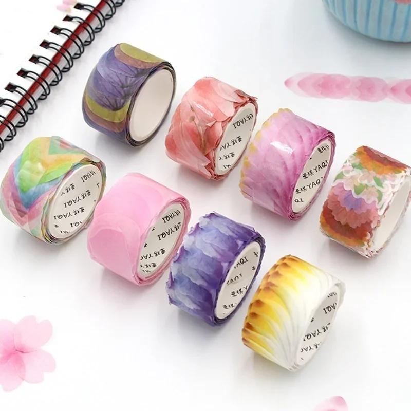 1 Roll Random Delivery 200 Pcs Petal Washi Tape Wall Stickers DIY Gift Wrapper Scrapbook Notepad Sticker Masking Decor Diary color random
1 Roll Random Delivery 200 Pcs Petal Washi Tape Wall Stickers DIY Gift Wrapper Scrapbook Notepad Sticker Masking Decor Diary color random