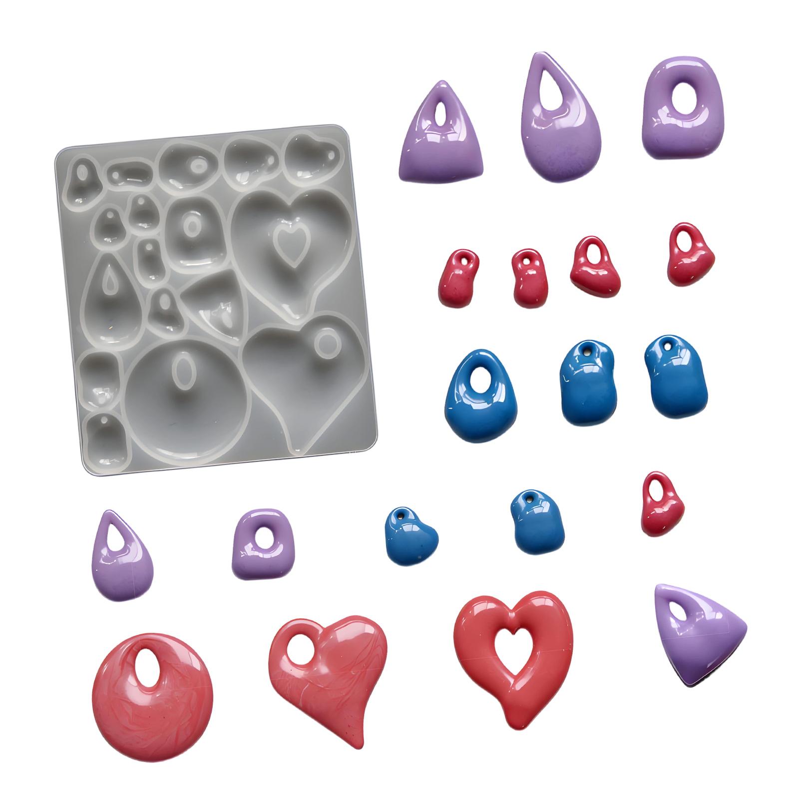 Unique Heart Shaped Silicone Mold For Crafting Necklace Earrings Pendants Jewelry Accessories Making Tool 1
Unique Heart Shaped Silicone Mold For Crafting Necklace Earrings Pendants Jewelry Accessories Making Tool 1