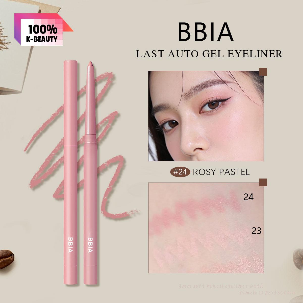 BBIA Last Auto Gel Eyeliner 24 ROSY PASTEL 0.3g/0.01oz (17options)
BBIA Last Auto Gel Eyeliner 24 ROSY PASTEL 0.3g/0.01oz (17options)