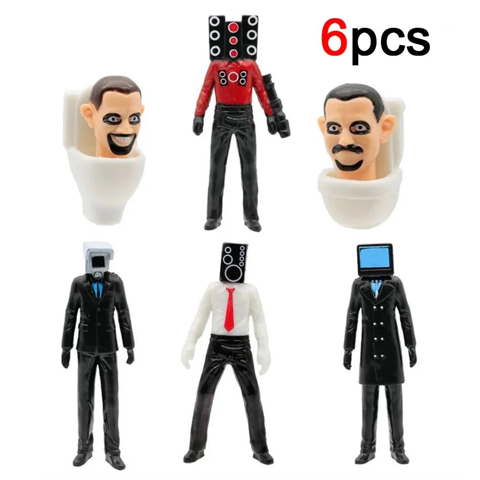 6/8/9/12pcs Skibidi Toilet Man Figures Anime Doll Toys TvMan Titan Cameraman Speakerman Bricks Model Toy For Kid Christmas Gift
6/8/9/12pcs Skibidi Toilet Man Figures Anime Doll Toys TvMan Titan Cameraman Speakerman Bricks Model Toy For Kid Christmas Gift