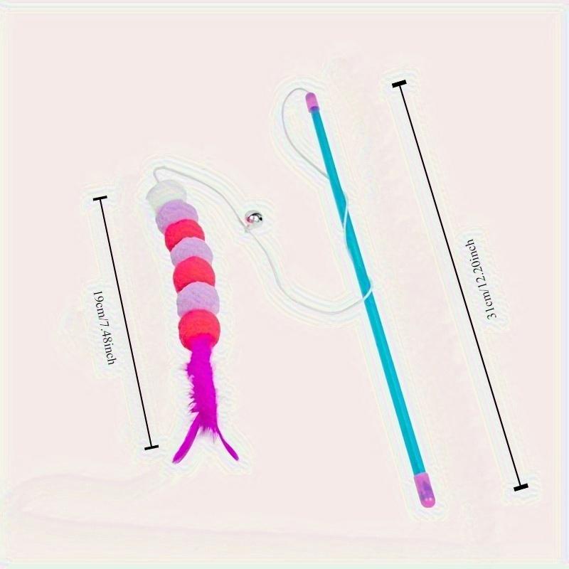 Interactive Cat Toy with Elastic Rope and Imitation Caterpillar Design - Promotes Exercise and Mental Stimulation for Cats
Interactive Cat Toy with Elastic Rope and Imitation Caterpillar Design - Promotes Exercise and Mental Stimulation for Cats