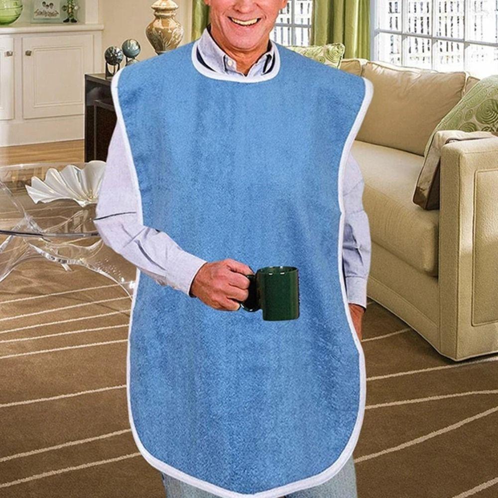Stain Resistant Elderly Bib Washable Senior Citizens Bibs Saliva Towel Elderly Men And Women L білий
Stain Resistant Elderly Bib Washable Senior Citizens Bibs Saliva Towel Elderly Men And Women L білий