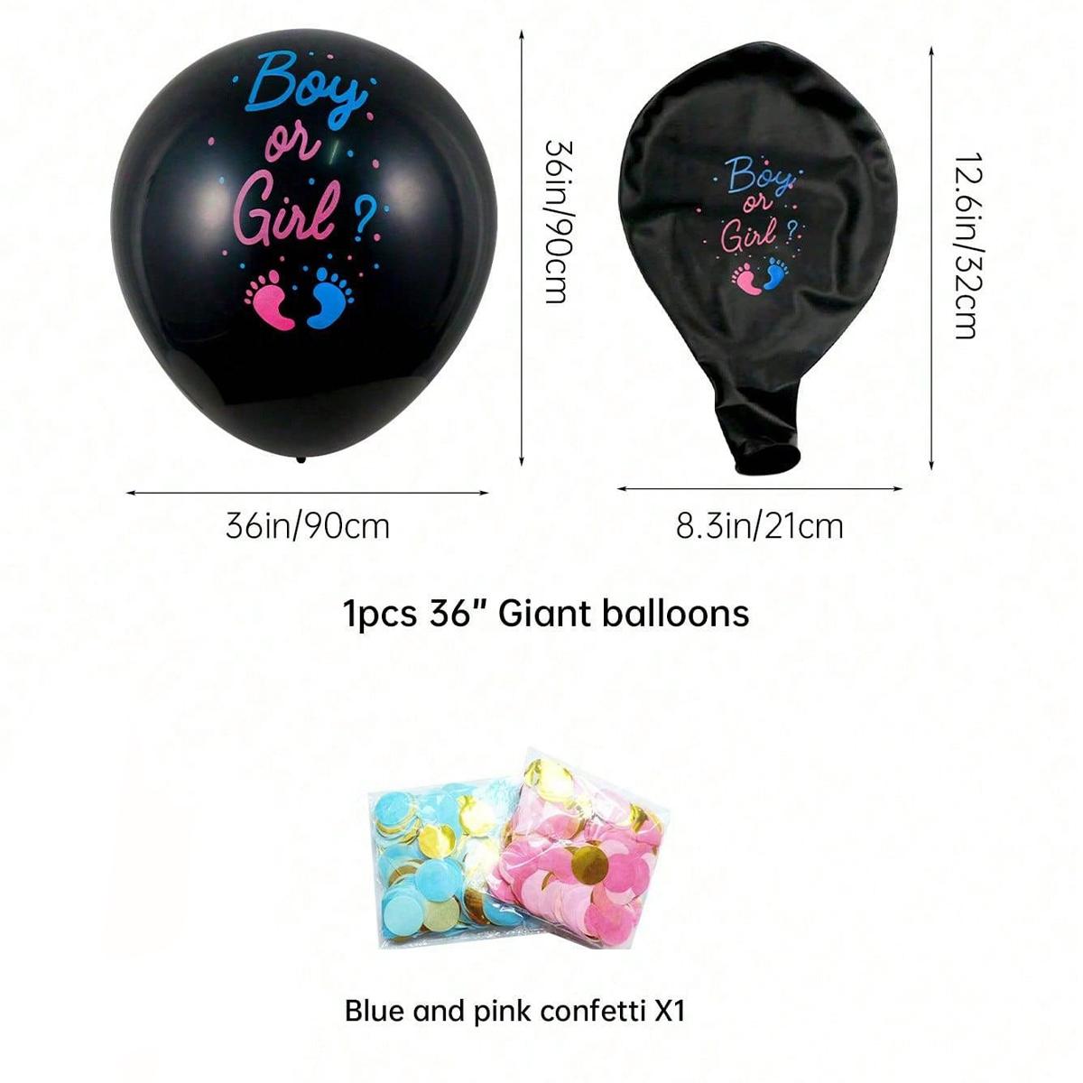 15 шт. гигантских 36-дюймовых воздушных шаров для определения пола ребенка, большие черные воздушные шары, украшения для вечеринки по случаю определения пола ребенка, идеи для вечеринки по случаю определения пола ребенка Other
15 шт. гигантских 36-дюймовых воздушных шаров для определения пола ребенка, большие черные воздушные шары, украшения для вечеринки по случаю определения пола ребенка, идеи для вечеринки по случаю определения пола ребенка Other