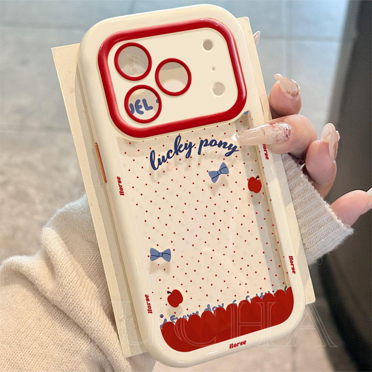 iPhone 17 Pro Year of the Horse Case – High-End Apple 16e Design, Transparent for 15 Plus, Heat Dissipation, Polka Dot Pattern X
iPhone 17 Pro Year of the Horse Case – High-End Apple 16e Design, Transparent for 15 Plus, Heat Dissipation, Polka Dot Pattern X