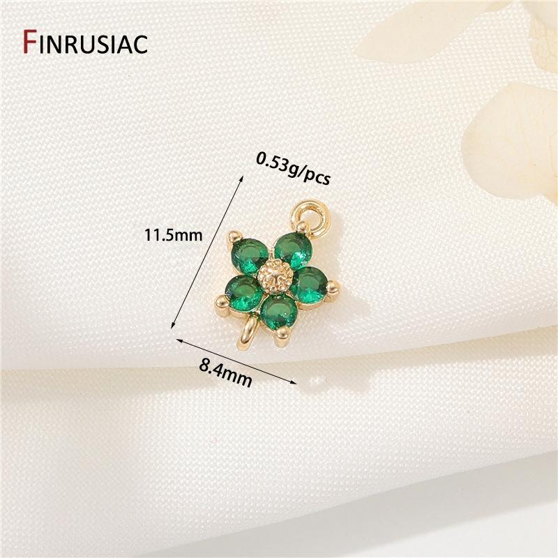 14K Gold Plated Brass Zircon Cherry Flower Charms For Jewelry Making Supplies DIY Necklace Bracelet Earrings Accessories 1 piece
14K Gold Plated Brass Zircon Cherry Flower Charms For Jewelry Making Supplies DIY Necklace Bracelet Earrings Accessories 1 piece
