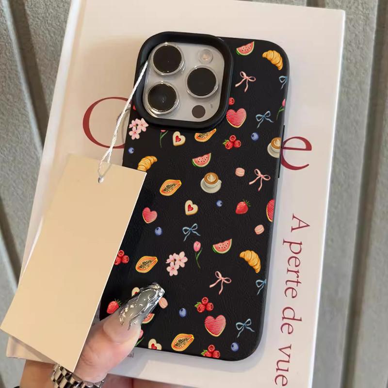 Летний чехол для телефона с фруктовым узором для iPhone 17 Pro Max 16 15 14 13 12 11 Pro 14 15 Plus 17 Air Ударопрочный силиконовый мягкий чехол iPhone 14 Pro Max
Летний чехол для телефона с фруктовым узором для iPhone 17 Pro Max 16 15 14 13 12 11 Pro 14 15 Plus 17 Air Ударопрочный силиконовый мягкий чехол iPhone 14 Pro Max