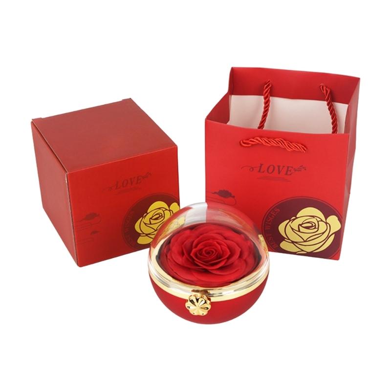 Creative Rotating Designs Flower Jewelry Holder Symbolizing Everlastings Love for Proposals and Anniversaries Storage червоний
Creative Rotating Designs Flower Jewelry Holder Symbolizing Everlastings Love for Proposals and Anniversaries Storage червоний